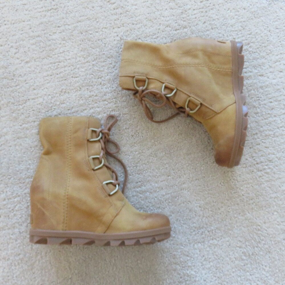 New Sorel Joan of Arctic Wedge boots 7 38 - Picture 6 of 10